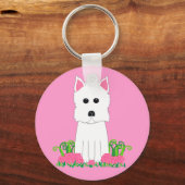 ウェスティー キーホルダー (正面)