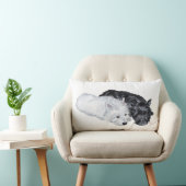 ウェスティー＆スコッティのんびり ランバークッション (椅子)