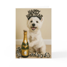 ウェスティー 新年おめでとう