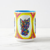 ウェスティーBGラブマグ ツートーンマグカップ (中央)