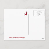 ウェスティーWoof It Up Valentine's Dayはがき シーズンポストカード (裏面)