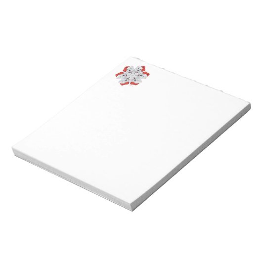 ウェスティ·スノーフレーク ノートパッド (回転)