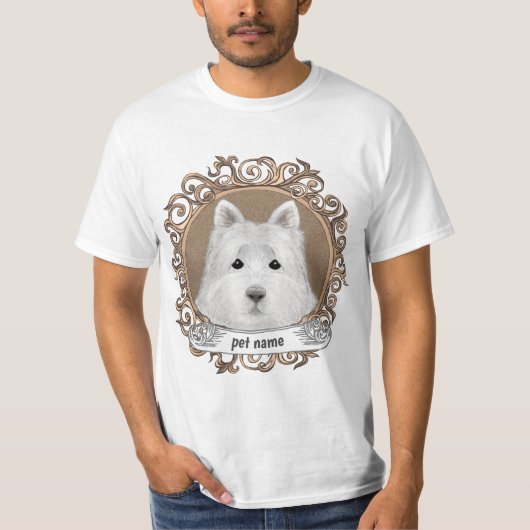 ウェスティ・ドッグ Tシャツ (正面)