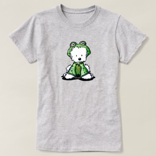 ウェスティ・フロッグTシャツ Tシャツ (デザイン正面)