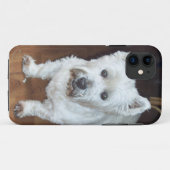 ウェスティiPhoneケースブラウン Case-Mate iPhoneケース (裏面(横))