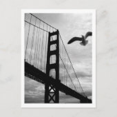 ウェストへのゲートウェイ、B&W ポストカード (正面)