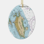 ウェストアイランドフェアヘブンMAチャート セラミックオーナメント (右)