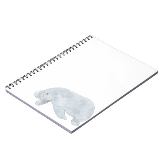 ウェストインディアンマナティー ノートブック (左側)