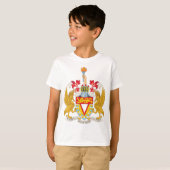 ウェストインディ連合コート・オブ・アームズ Tシャツ (正面フル)