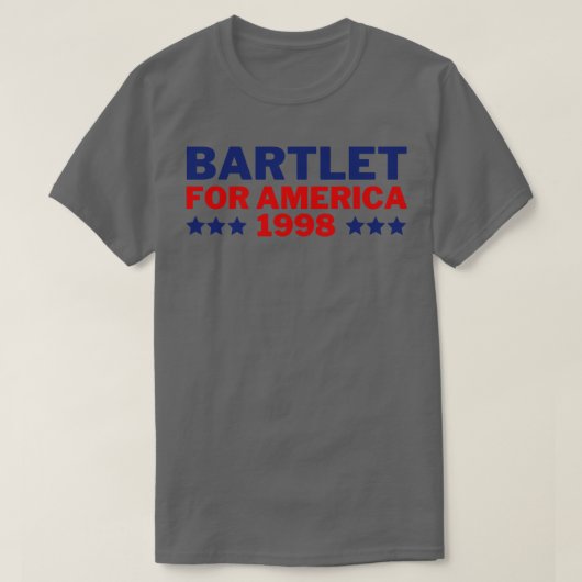 ウェストウィングバートレットfor America 1998 2 Tシャツ (デザイン正面)