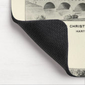 ウェストウッド、YMCA、ハートフォード マウスパッド (コーナー)