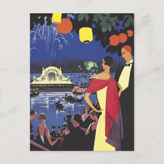 ウェストエッグギャツビーパーティー ポストカード (正面)