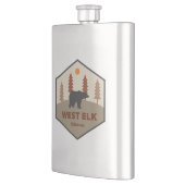 ウェストエルクワイルダネスコロラドベア フラスク (左)