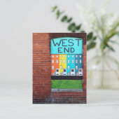 ウェストエンドの市壁アート ポストカード (スタンド正面)