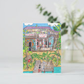 ウェストエンドダイバーハガキ ポストカード (スタンド正面)