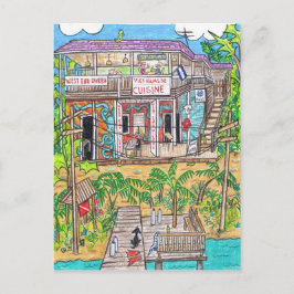 ウェストエンドダイバーハガキ ポストカード