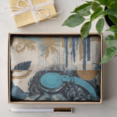 ウェストコーストドリーマー音楽デコページ 薄葉紙 (ギフト)