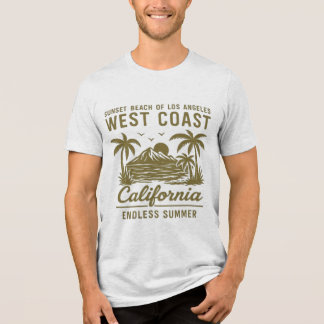 ウェストコーストビベス – カリフォルニアサンセットエスケープ トライブレンドＴシャツ