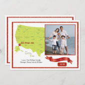 ウェストコーストホリデイフォトマップ シーズンカード (正面/裏面)