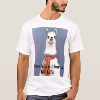 ウェストサイドのラマのfoの生命 tシャツ