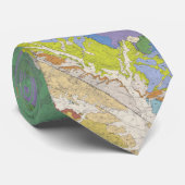 ウェストサイドサンホアキンの地図 ネクタイ (ロール)