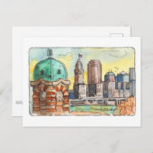 ウェストサイドマーケットタワークリーブランドはがき ポストカード (正面/裏面)