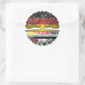 ウェストサハラ・サハウリッシュ・ドイツクランドバウム ラウンドシール (バッグ)