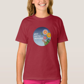 ウェストシアトル・インディビジブル キッズ フラワーTシャツ Tシャツ