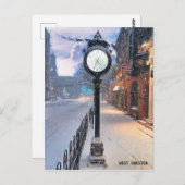 ウェストチェスタークリスマスポストカード ポストカード (正面/裏面)