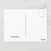 ウェストチェスタークリスマスポストカード ポストカード (裏面)