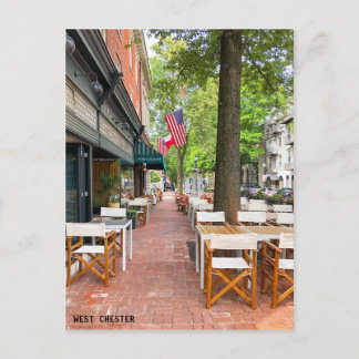 ウェストチェスターダウンタウンのはがき ポストカード