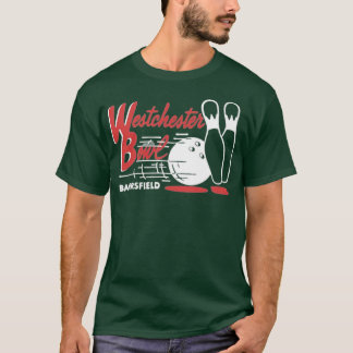 ウェストチェスターボウル - カリフォルニア州ベーカーズフィールド - ビンテージボウリング場 Tシャツ