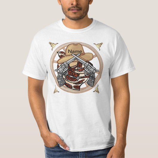 ウェストテキサスのカウボーイTシャツ Tシャツ (正面)