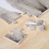 ウェストハイランドテリアの子犬(7週間) ジグソーパズル (側面)