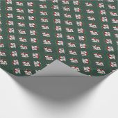 ウェストハイランドテリアクリスマスパルズ ラッピングペーパー (角)