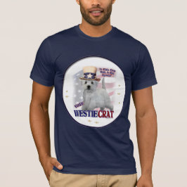 ウェストハイランドホワイトテリアの贈り物 Tシャツ