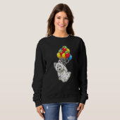 ウェストハイランドホワイトテリアウェスティギフト スウェットシャツ (正面フル)