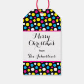 ウェストハイランドホワイトテリアクリスマス ギフトタグ (裏面)