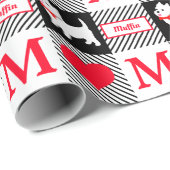 ウェストハイランドホワイトテリアバッファロープレイドカスタム ラッピングペーパー (ロールコーナー)