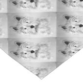 ウェストハイランドホワイトテリア ショートテーブルランナー (コーナー)