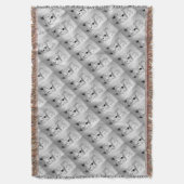 ウェストハイランドホワイトテリア スローブランケット (正面縦)