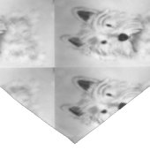 ウェストハイランドホワイトテリア テーブルクロス (アングル)