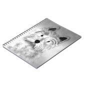 ウェストハイランドホワイトテリア ノートブック (左側)