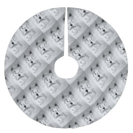 ウェストハイランドホワイトテリア ブラッシュドポリエステルツリースカート