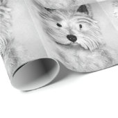 ウェストハイランドホワイトテリア ラッピングペーパー (ロールコーナー)