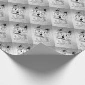 ウェストハイランドホワイトテリア ラッピングペーパー (角)