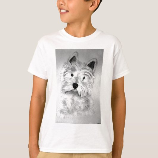 ウェストハイランドホワイトテリア Tシャツ (正面)