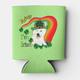 ウェストハイランドホワイトテリアSt patricks day 缶クーラー