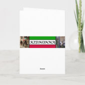 ウェストハイランド・テリアはハイテク誕生日を言う カード (裏面)