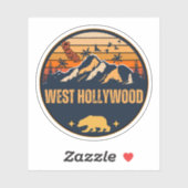 ウェストハリウッド（カリフォルニア） シール (シート)